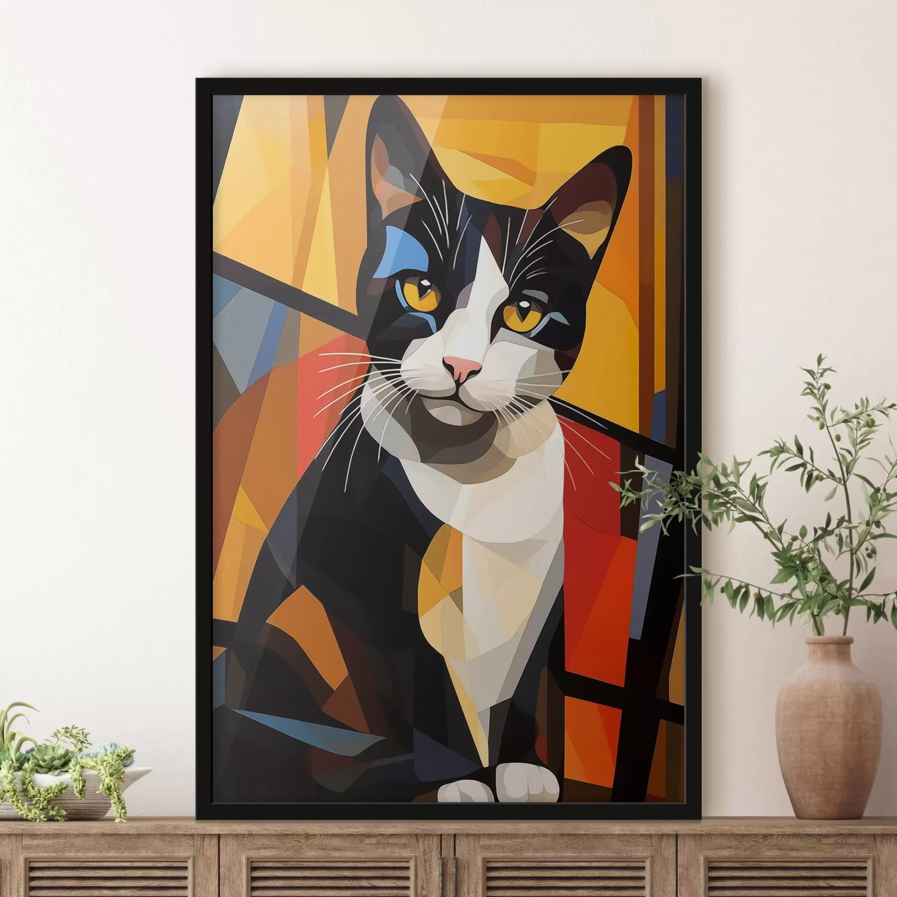 fototapet Fețe geometrice f43528