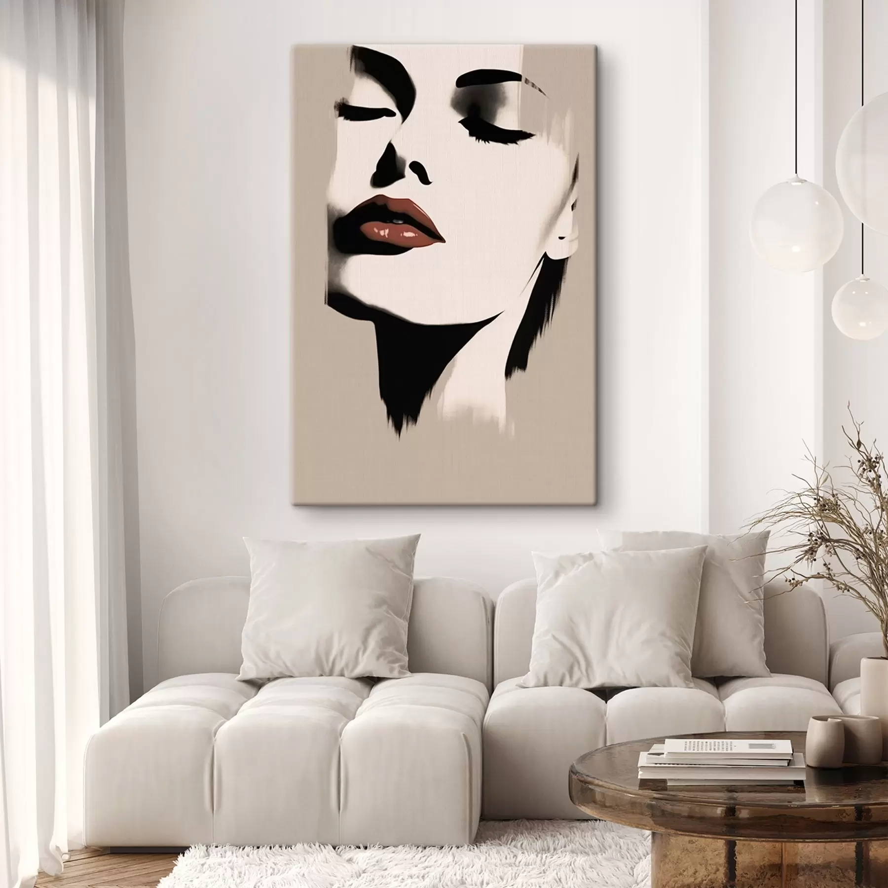 Tablouri Portret feminin minimalist s43527