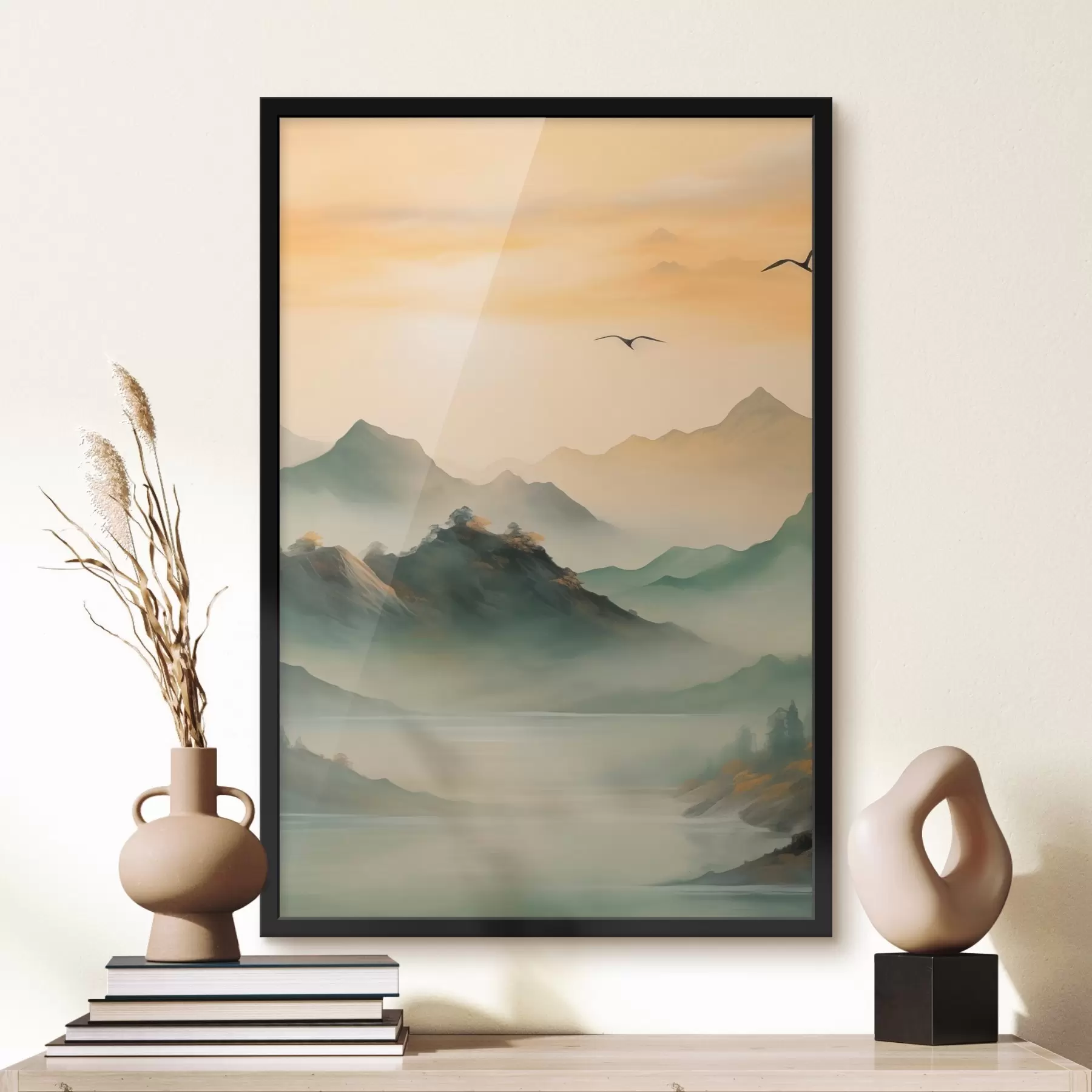 fototapet Ecouri din vale f43589