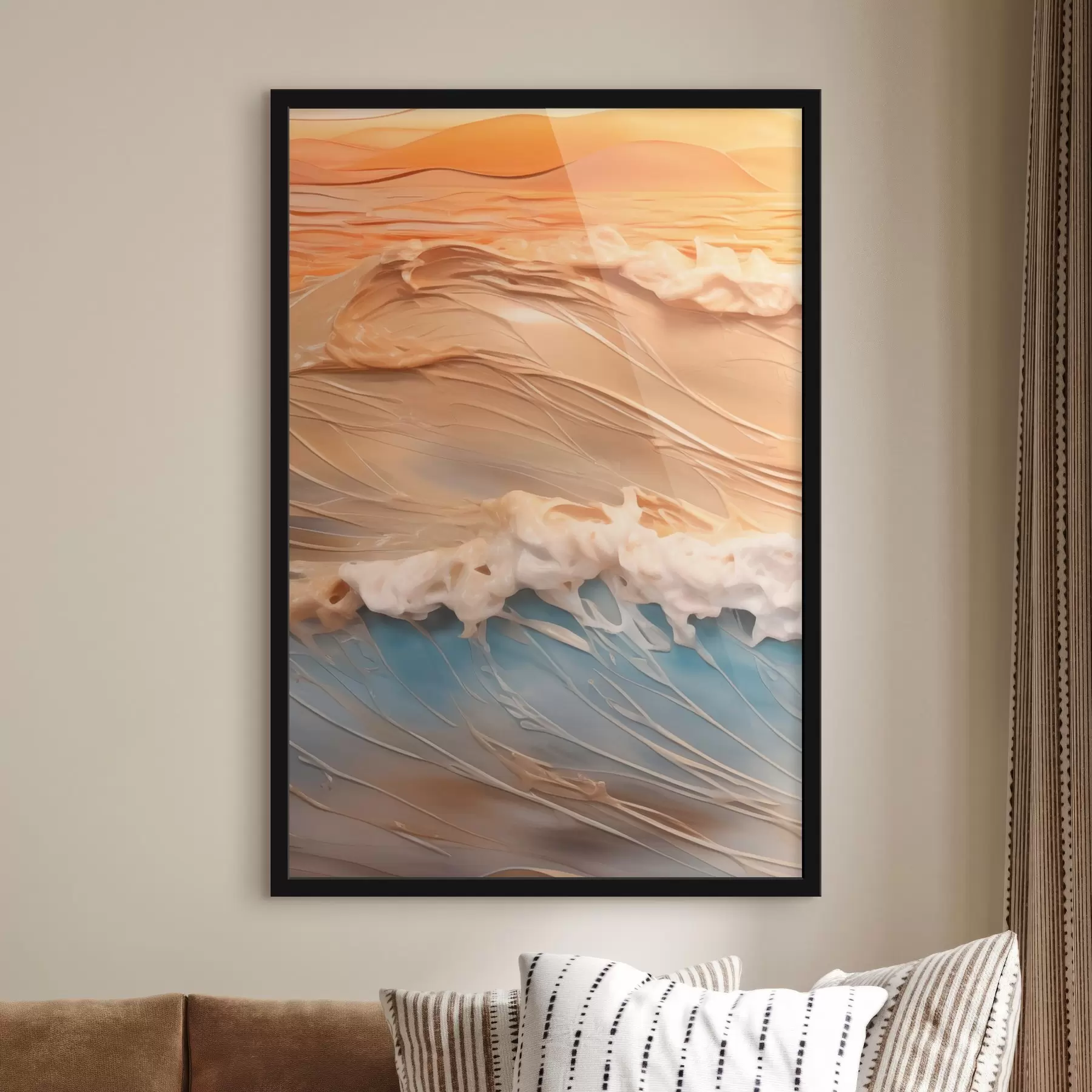 fototapet Valuri de seninătate f43591