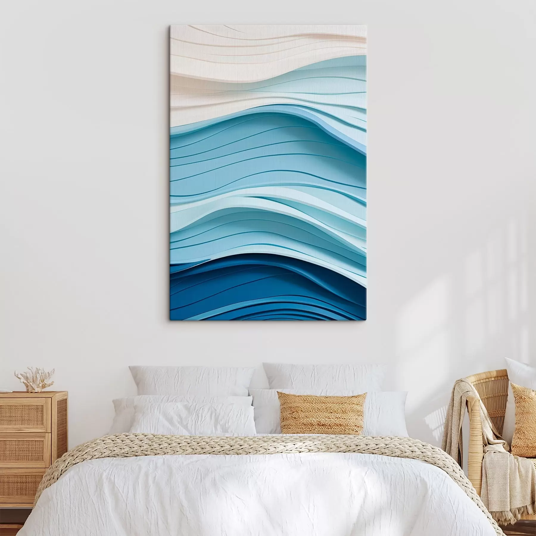 Tablouri Valuri de culoare blânde s43583