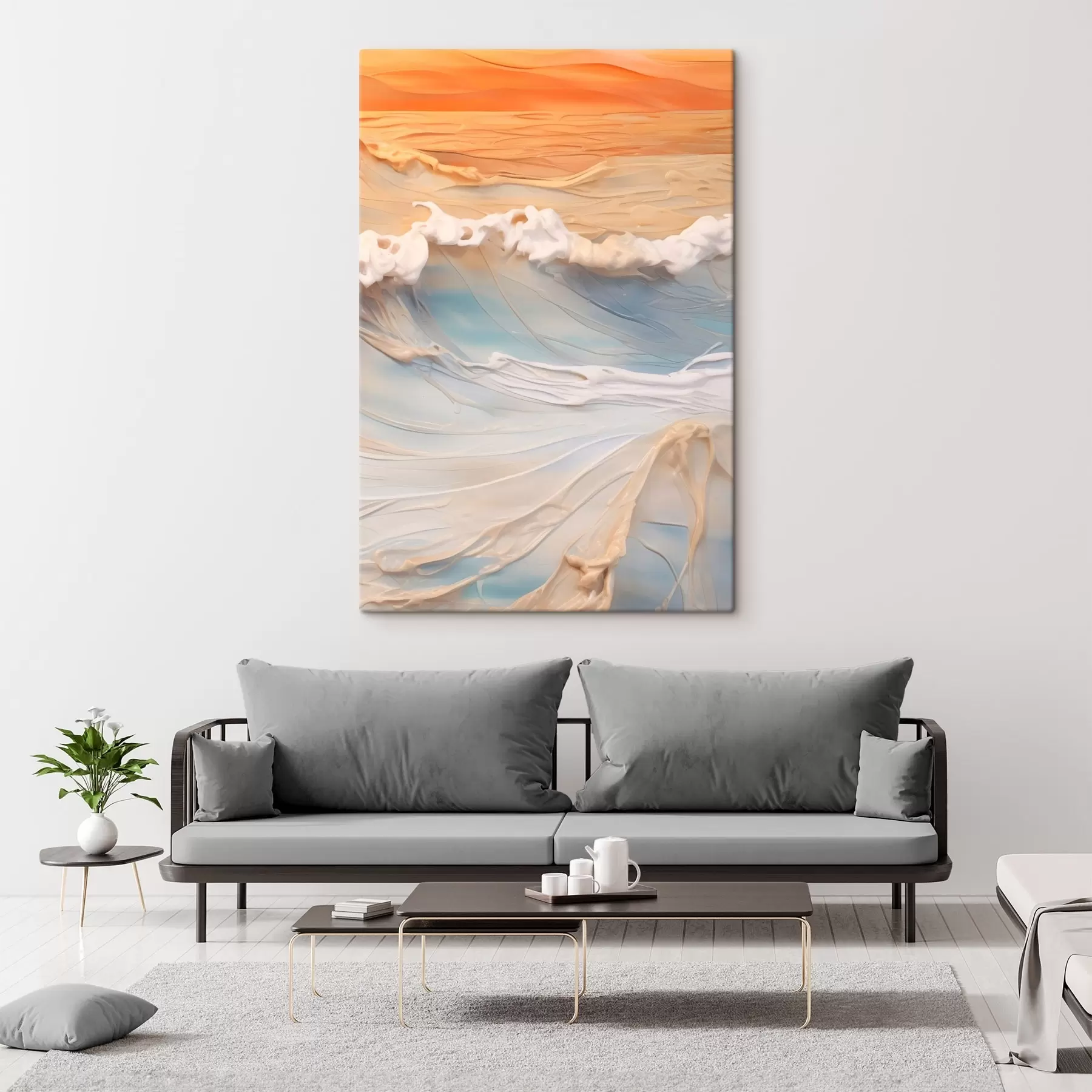 Tablouri Maree la apus de soare s43593