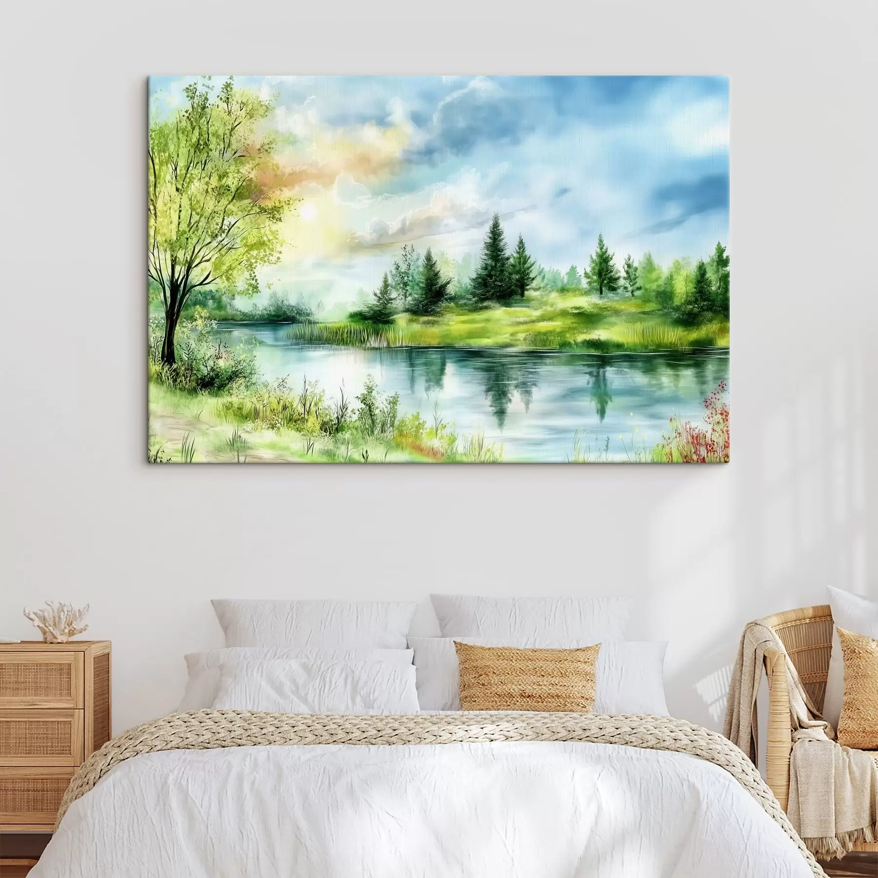 Tablouri Vedere frumoasă la lac s43923