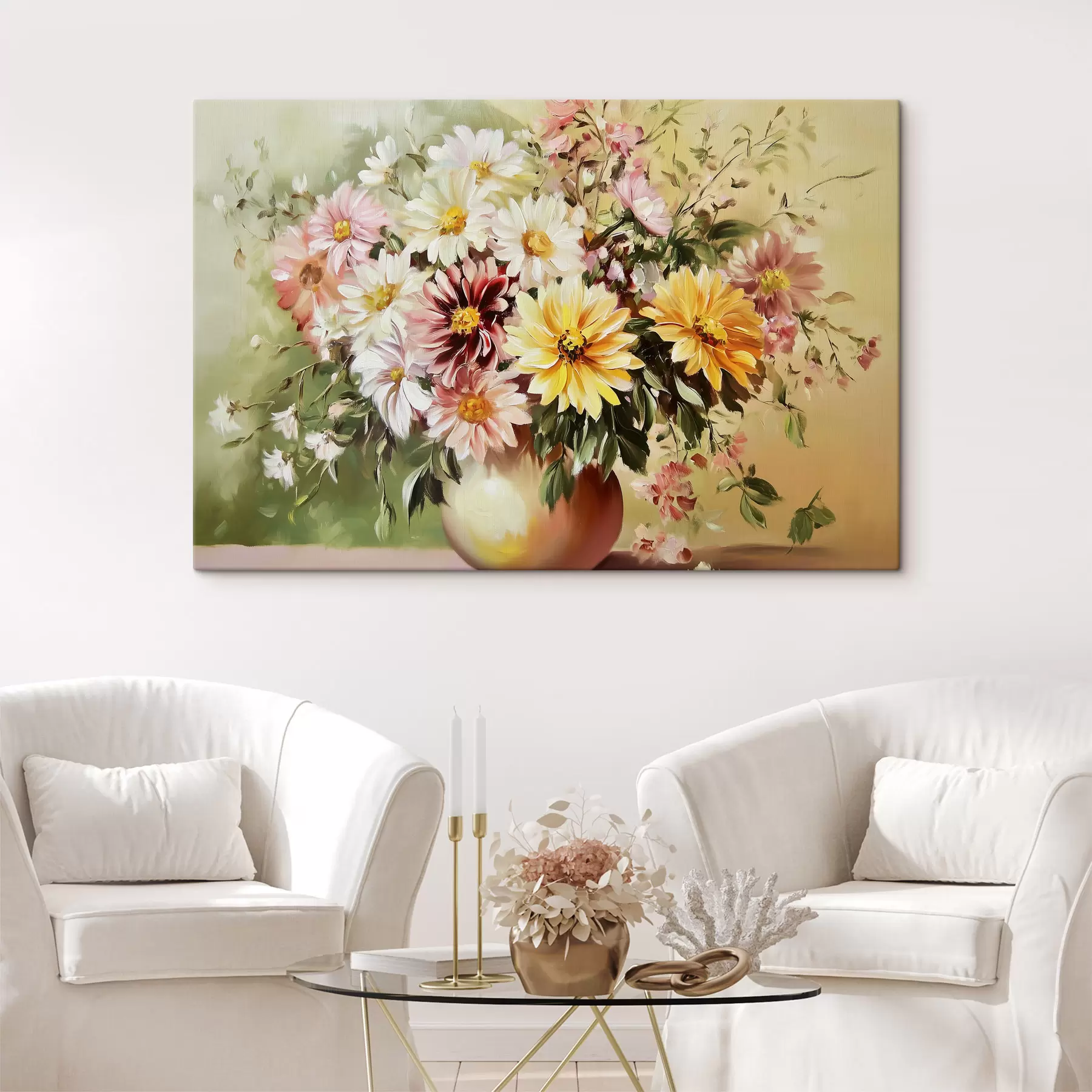 Tablouri Buchet de flori frumoase s43908