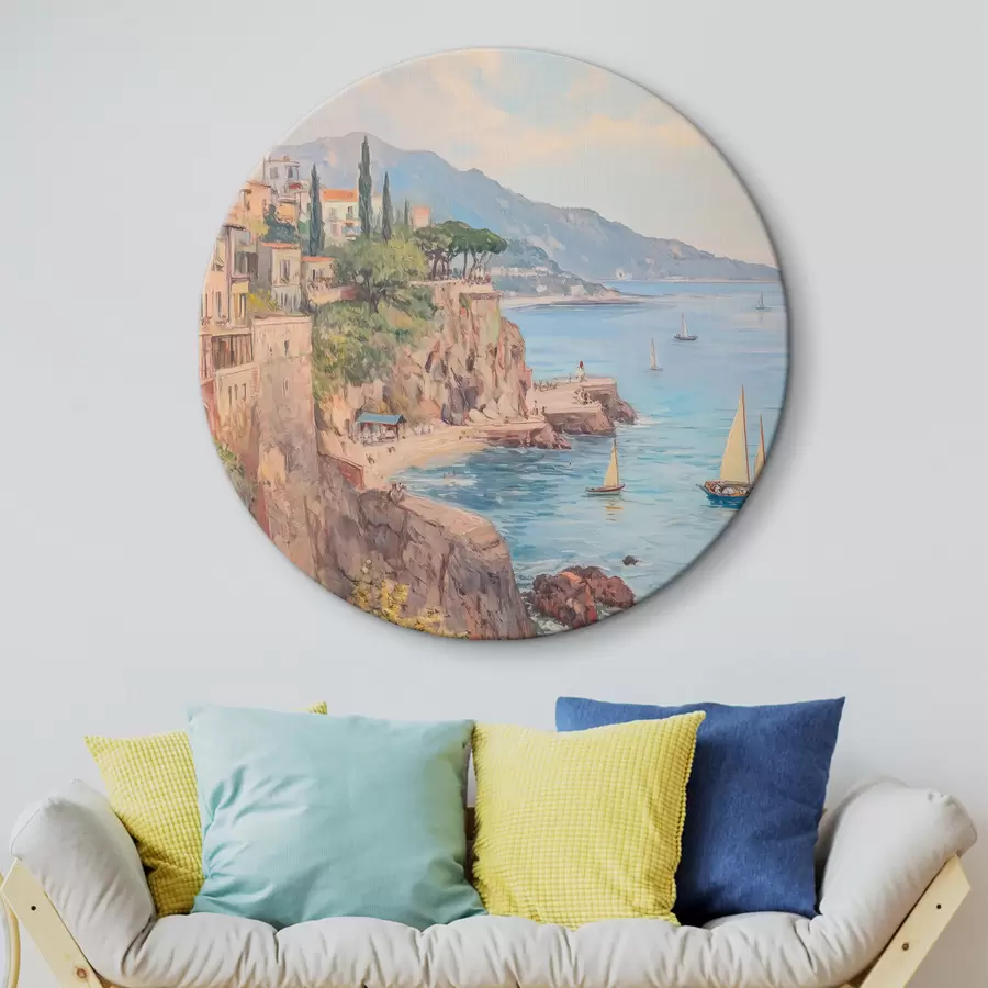 Tablouri Oraș la malul mării r43925