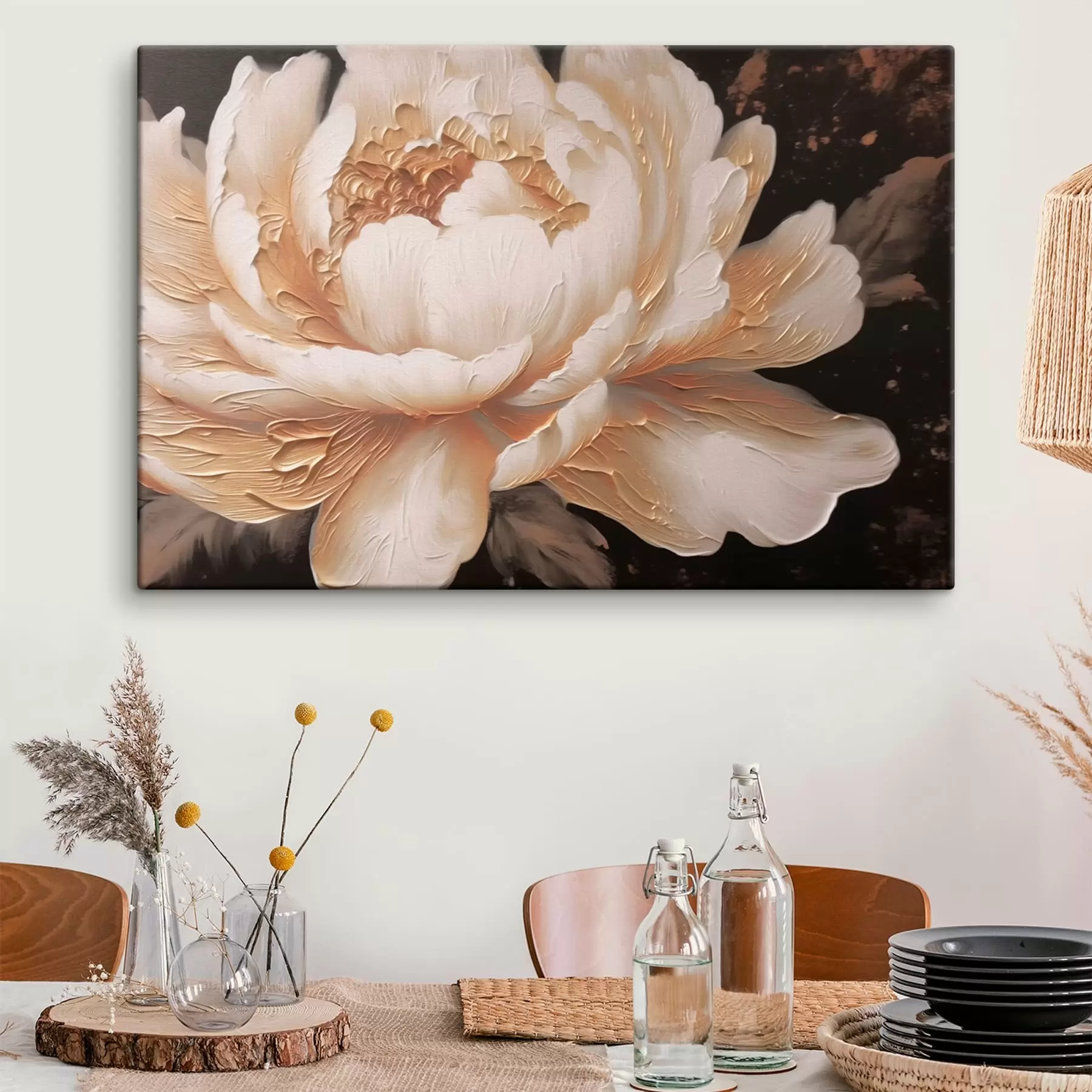 Tablouri Mare floare Peony s43212