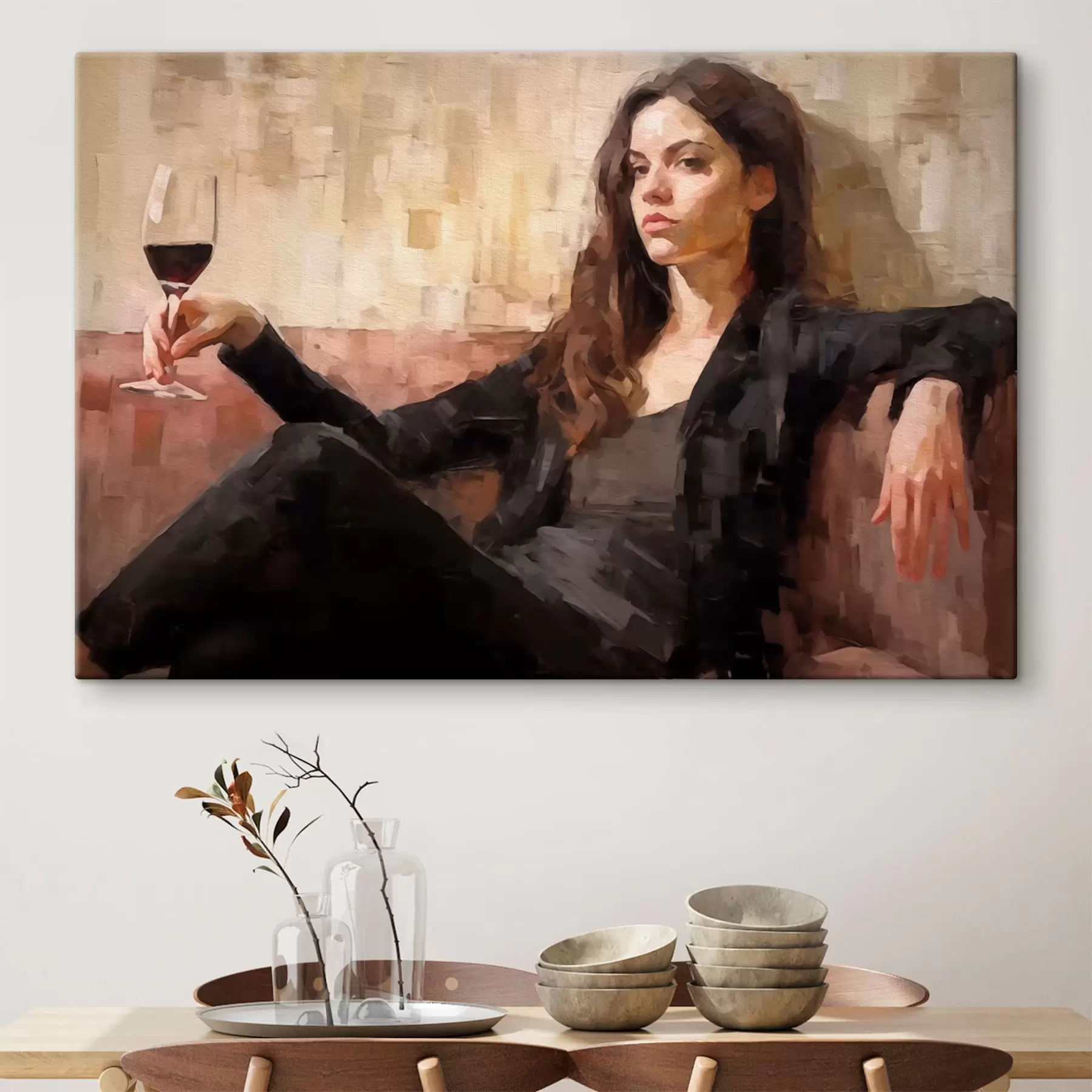 Tablouri Fată misterioasă s43932