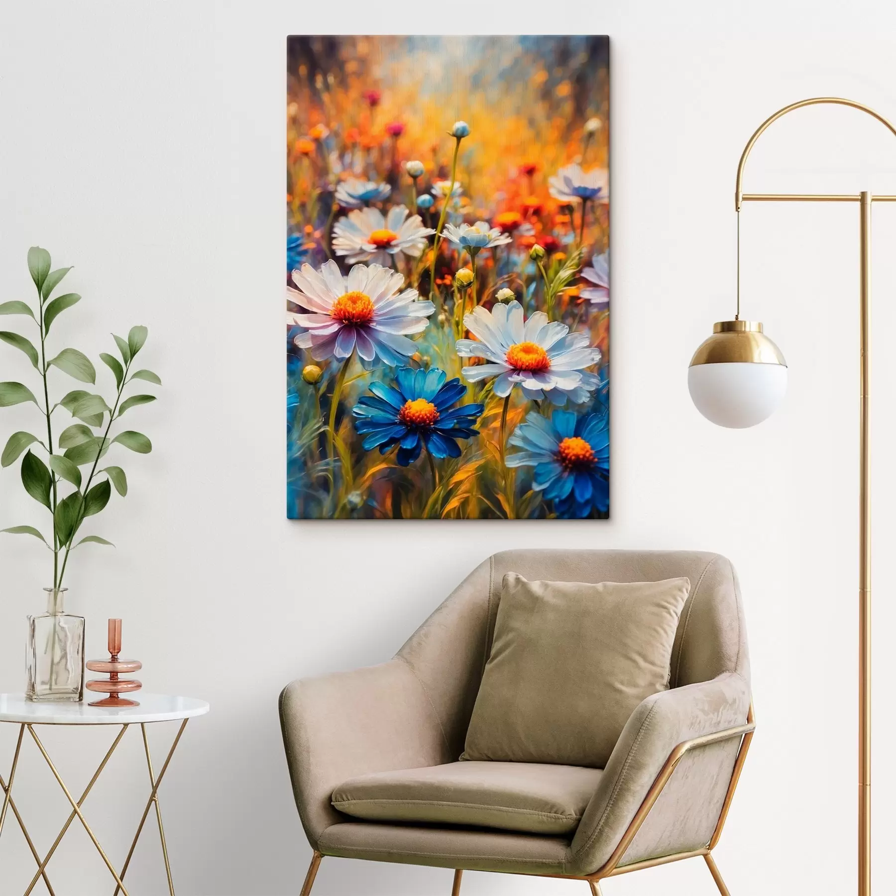 Tablouri Câmp de margarete s43869