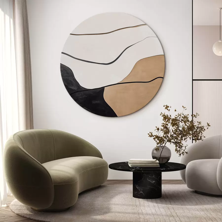 Tablouri Abstracție cu imitarea texturii r42998