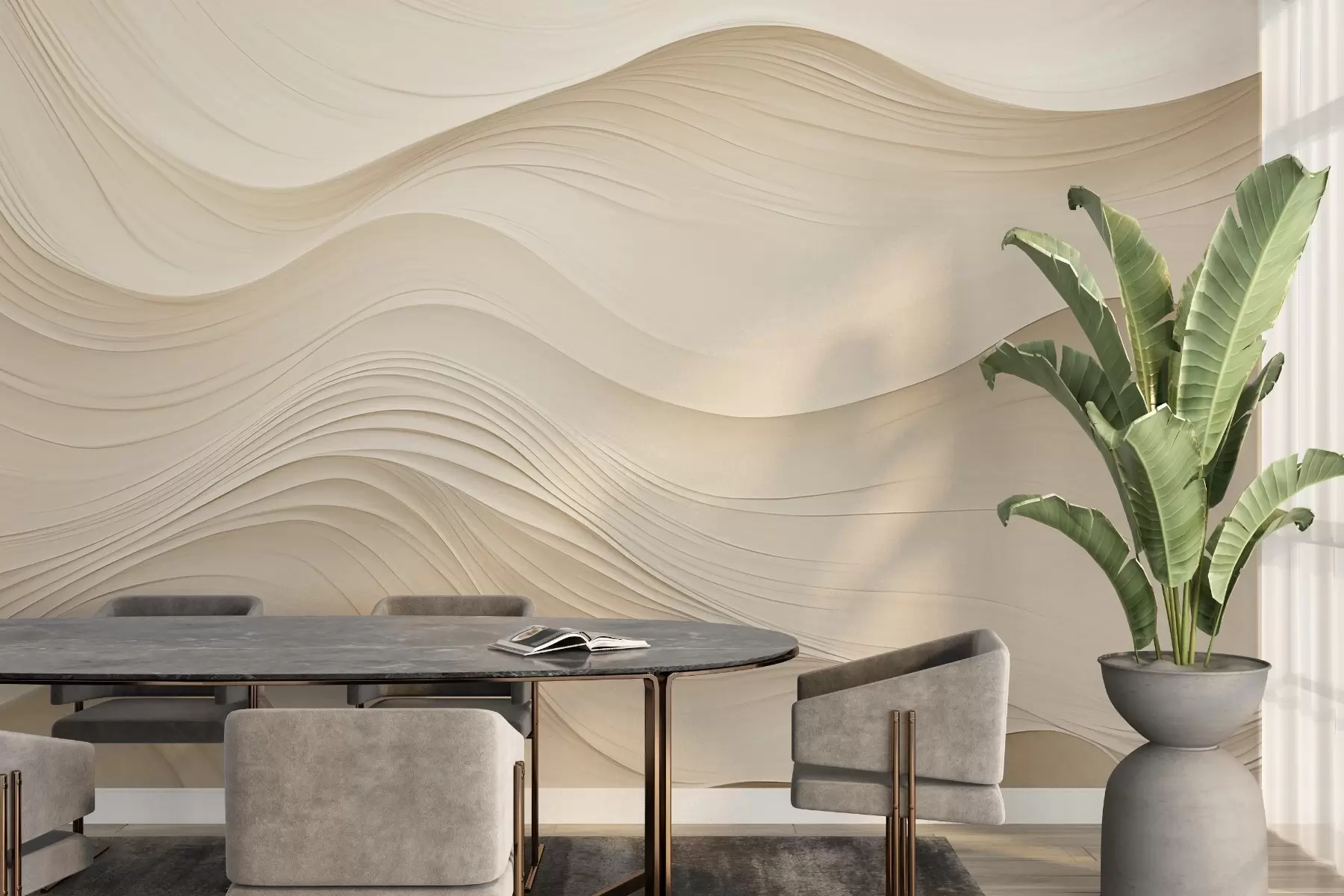 fototapet Val de vanilie w03635