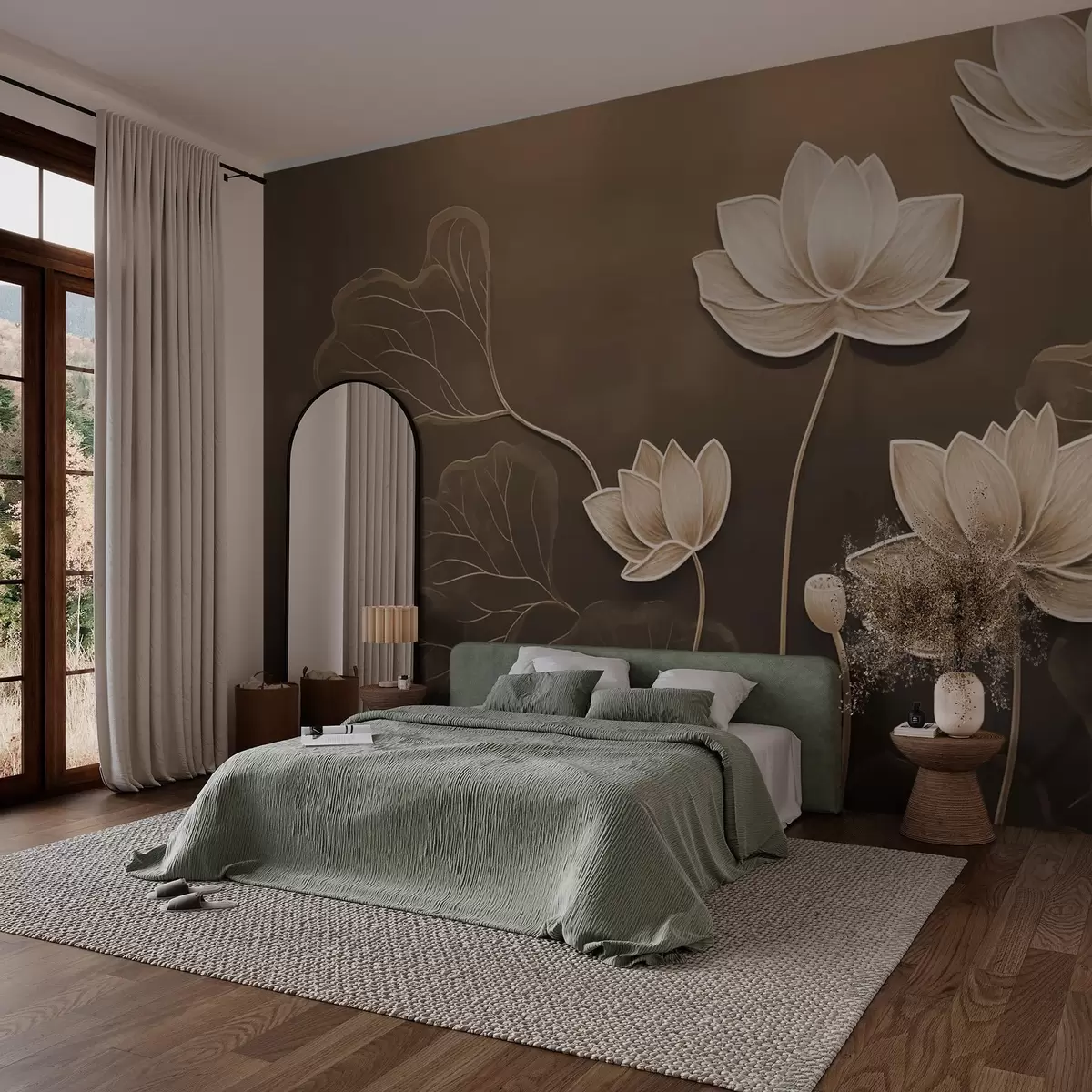 fototapet Lotusuri w03591