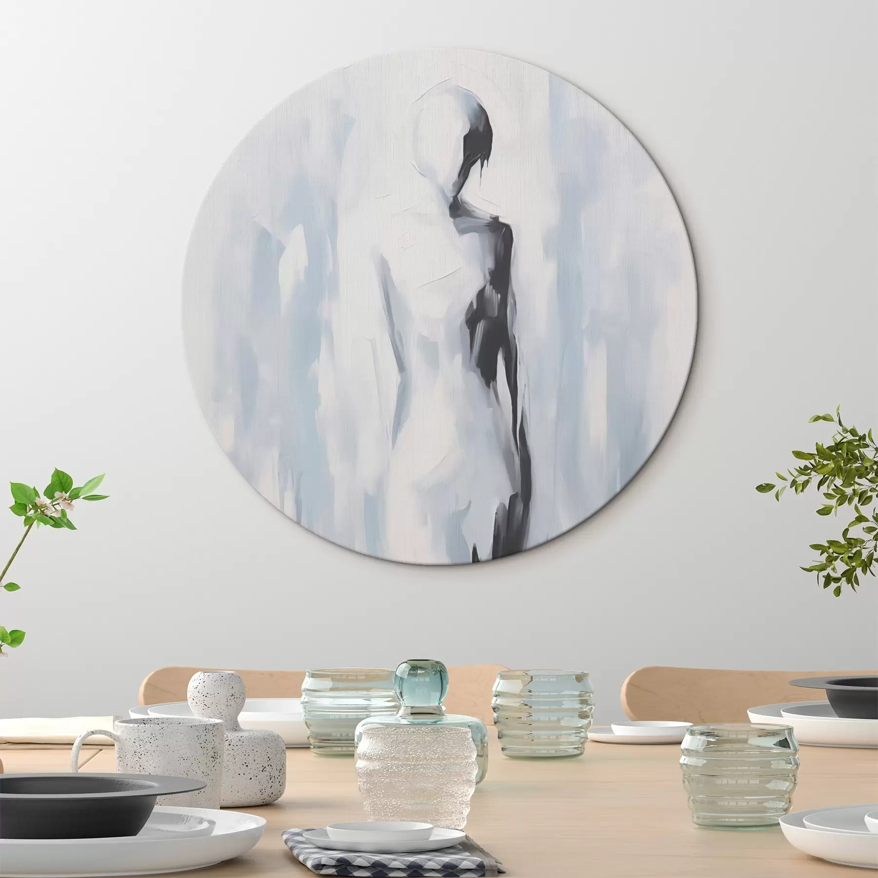 Tablouri Siluetă abstractă r44049