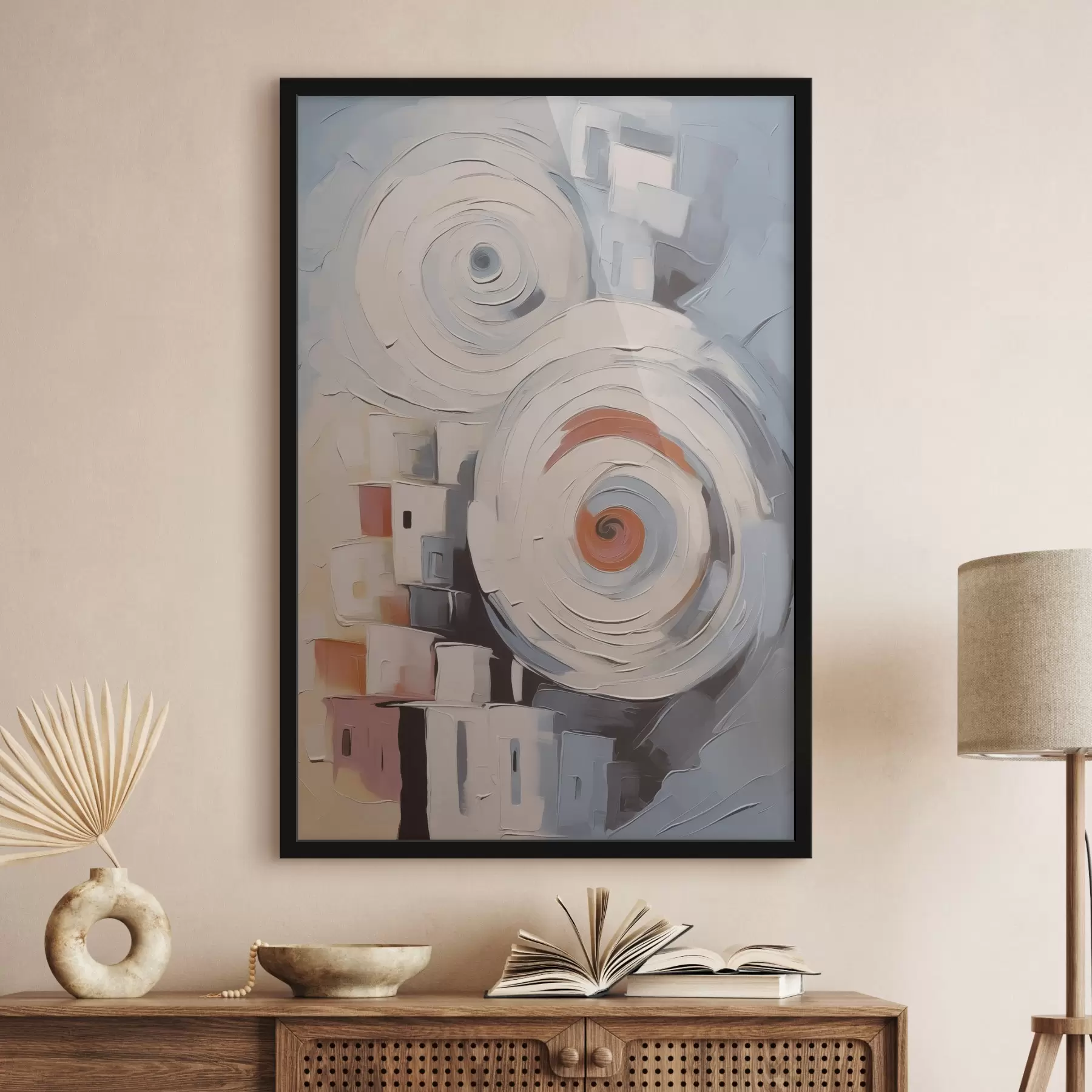 fototapet Case de oraș abstracte f44056