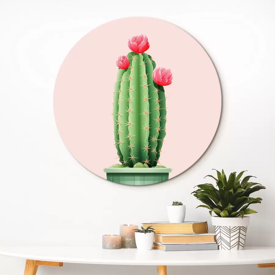 Tablouri Cactus într-un ghiveci r43999