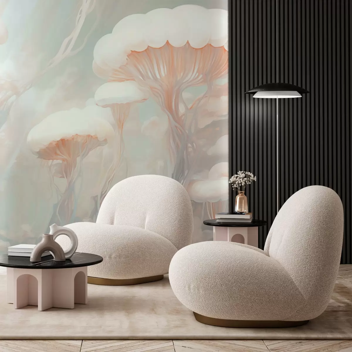 fototapet Meduză abstractă w03773