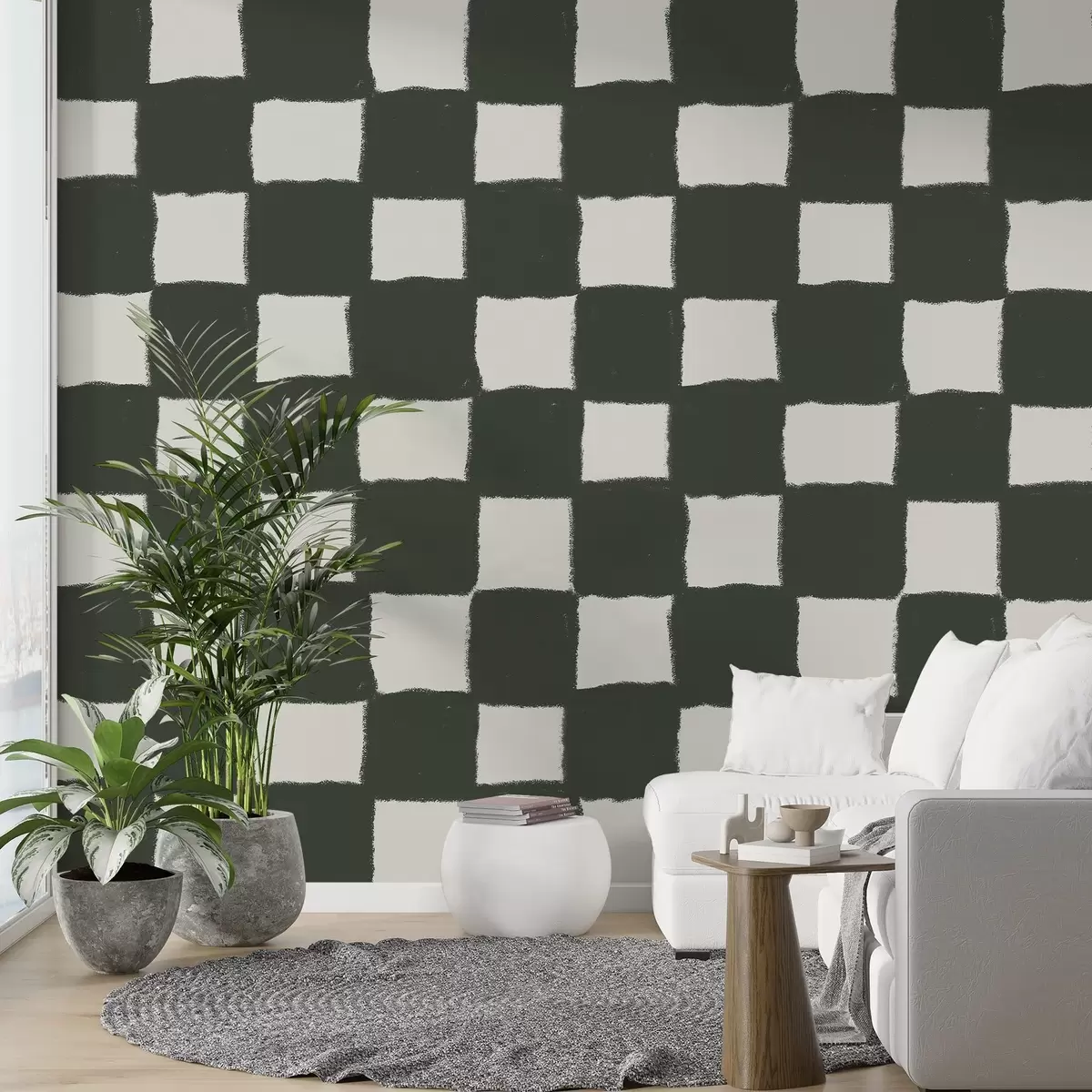 fototapet Pătrate, grilă, model geometric w03789v1