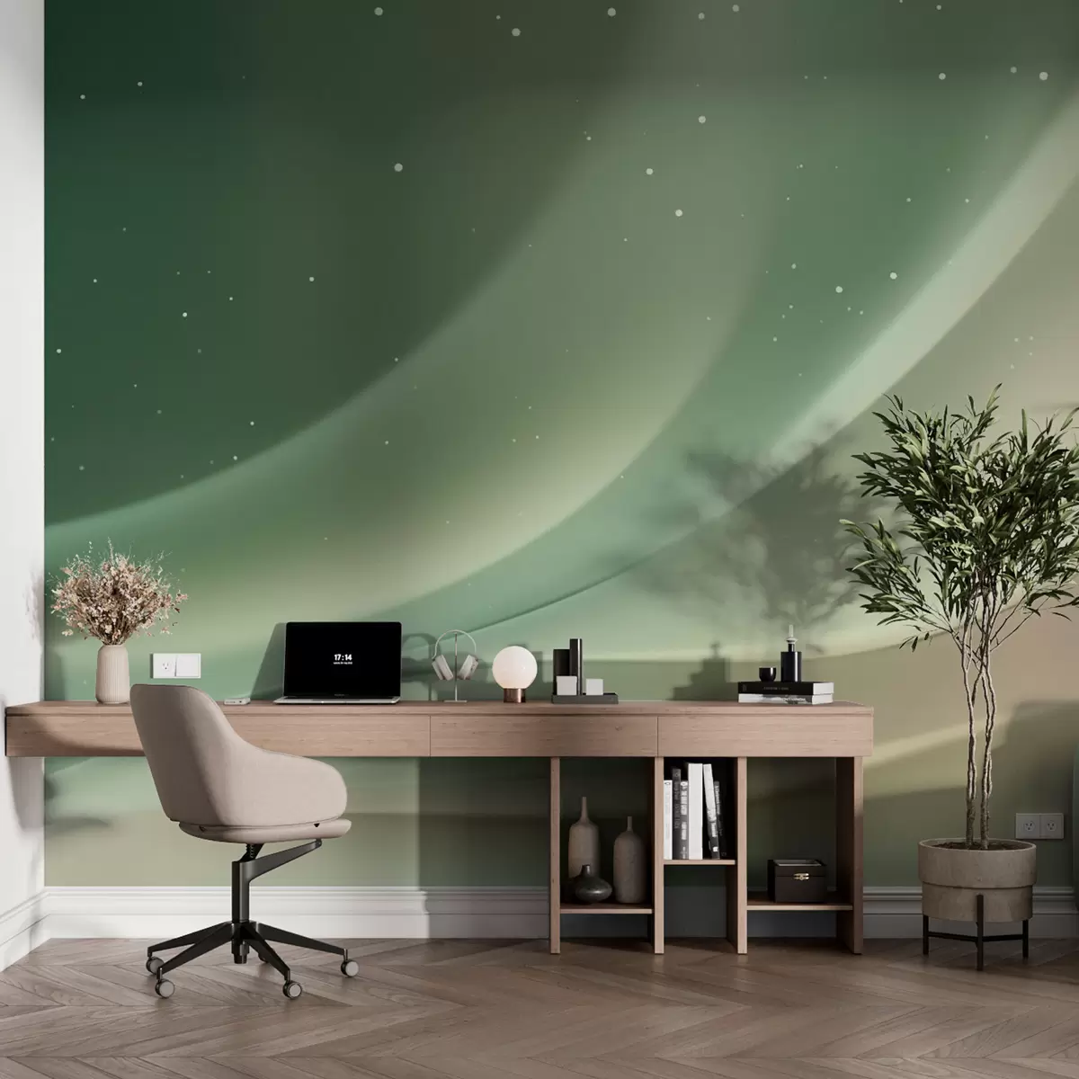 fototapet Valuri abstracte Aurora w03751