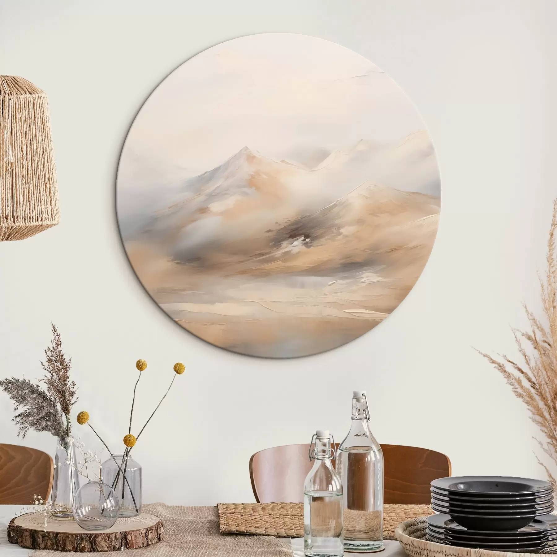 Tablouri Pictura de imitație a munților r44125