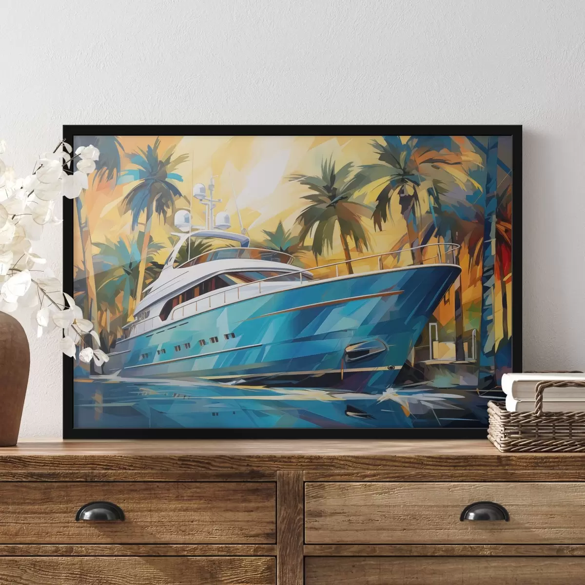 Poster Yacht f44128