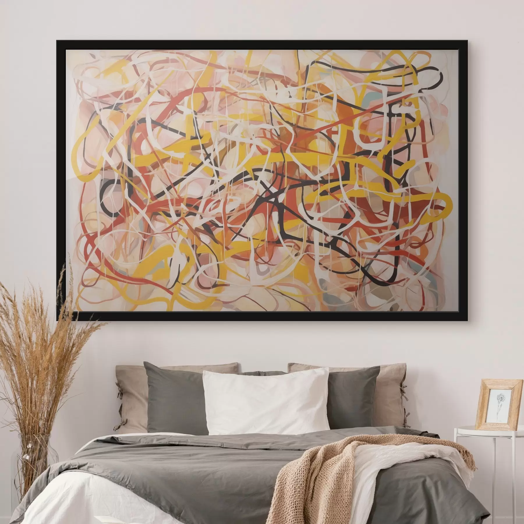 fototapet Linii încâlcite f44131