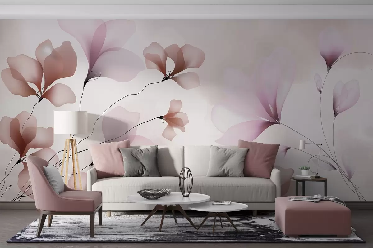 fototapet Flori delicate w03714