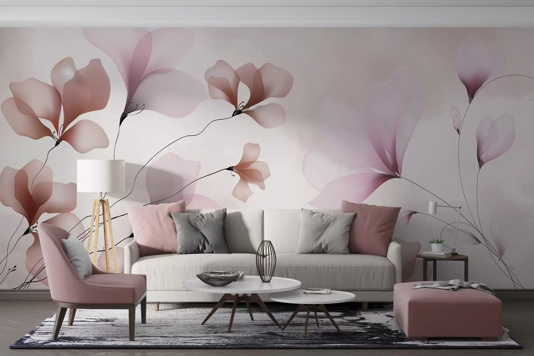 fototapet Flori delicate w03714