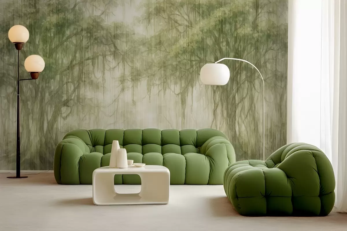 fototapet Arbori abstracți w03819