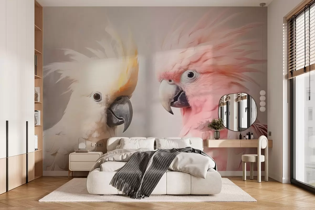 fototapet Papagali w03848