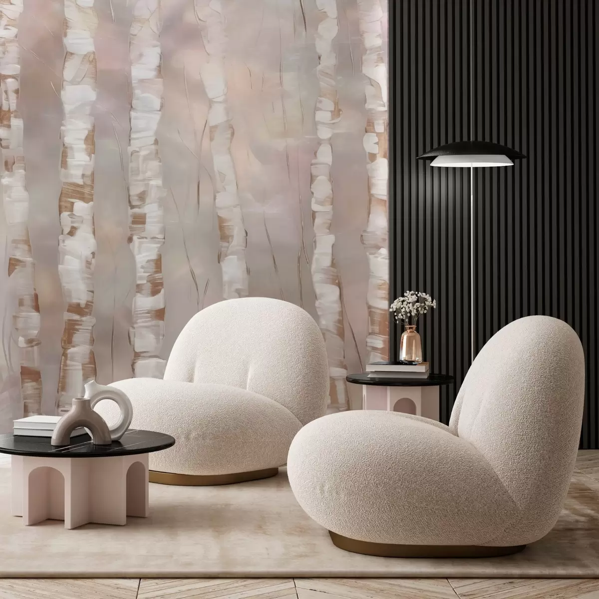 fototapet Arbori abstracți w03851