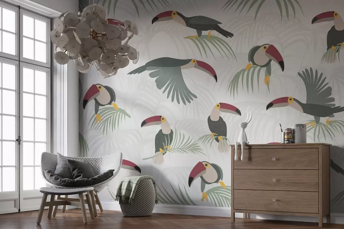 fototapet Tucan tropical w03854v2