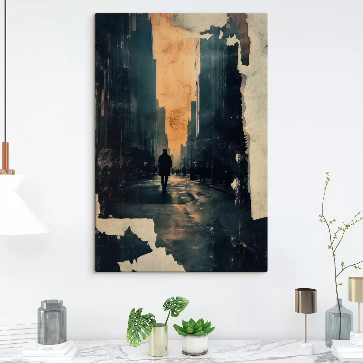 Tablouri Singur în metropolă s44180