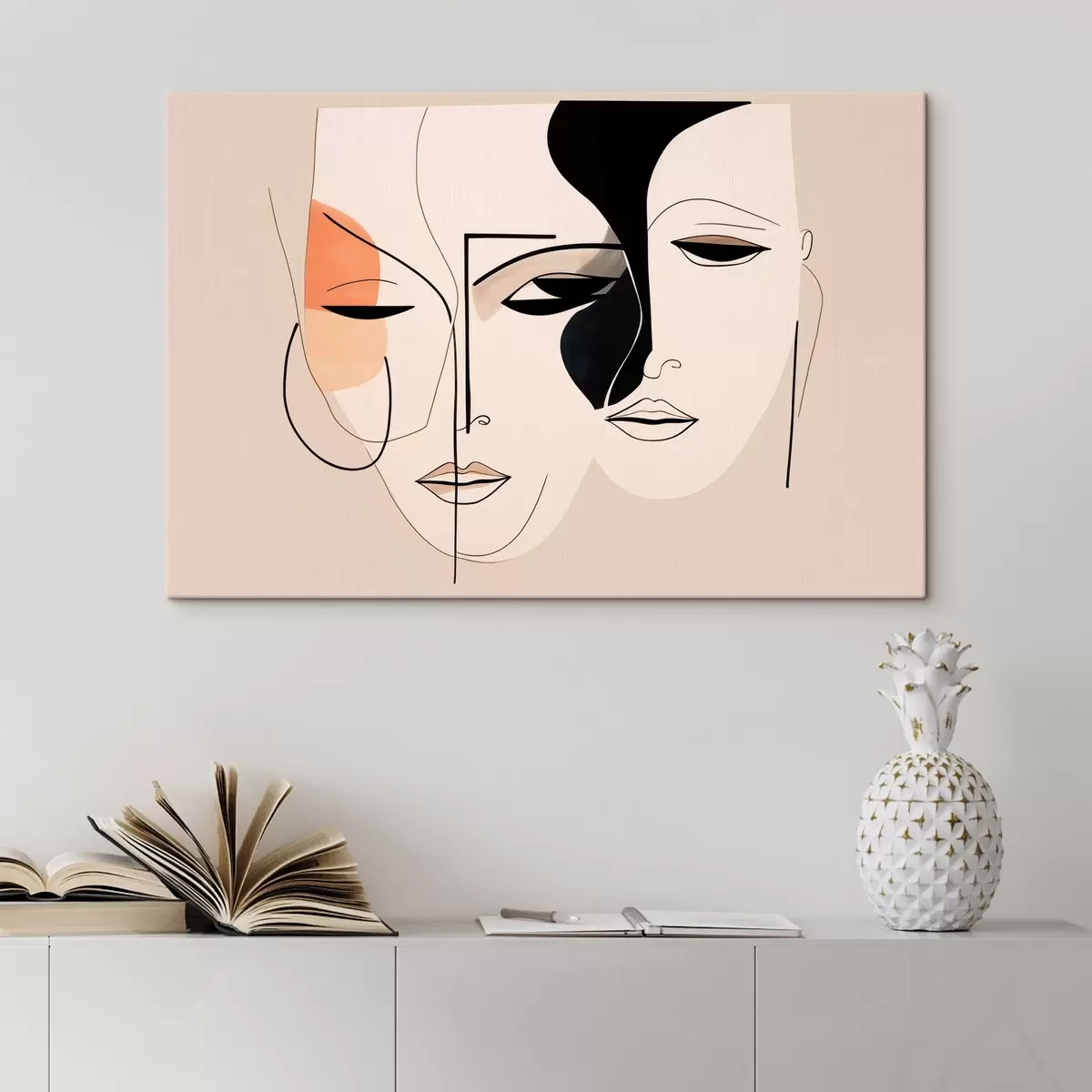 Tablouri Două fețe ale abstractizării s44198