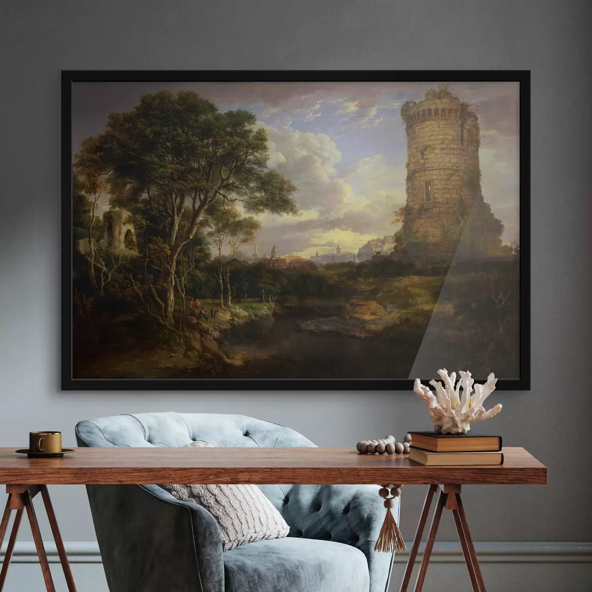 Poster Armonie, trei fețe, culori strălucitoare f44156