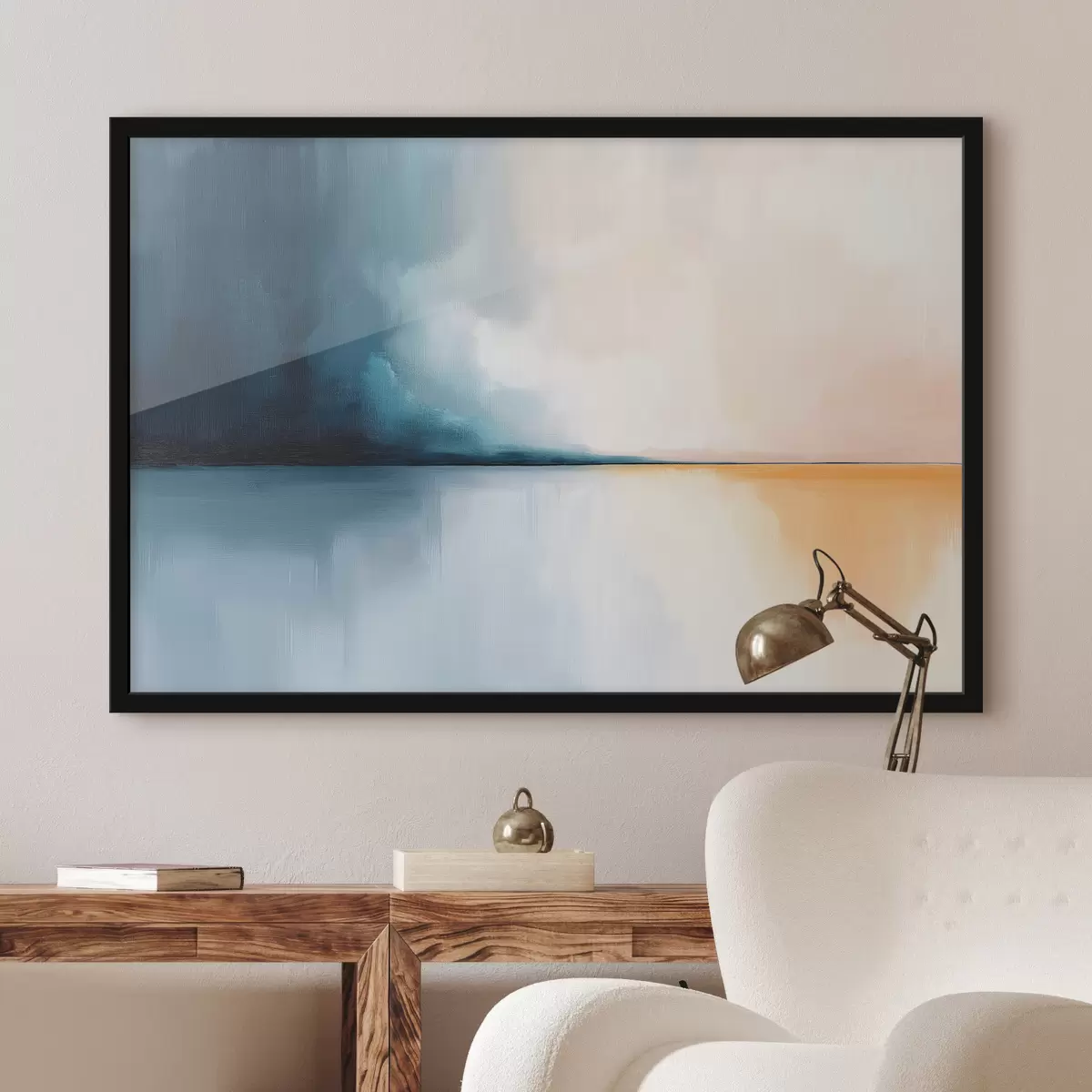 Poster Munți în tonuri verzi f44171