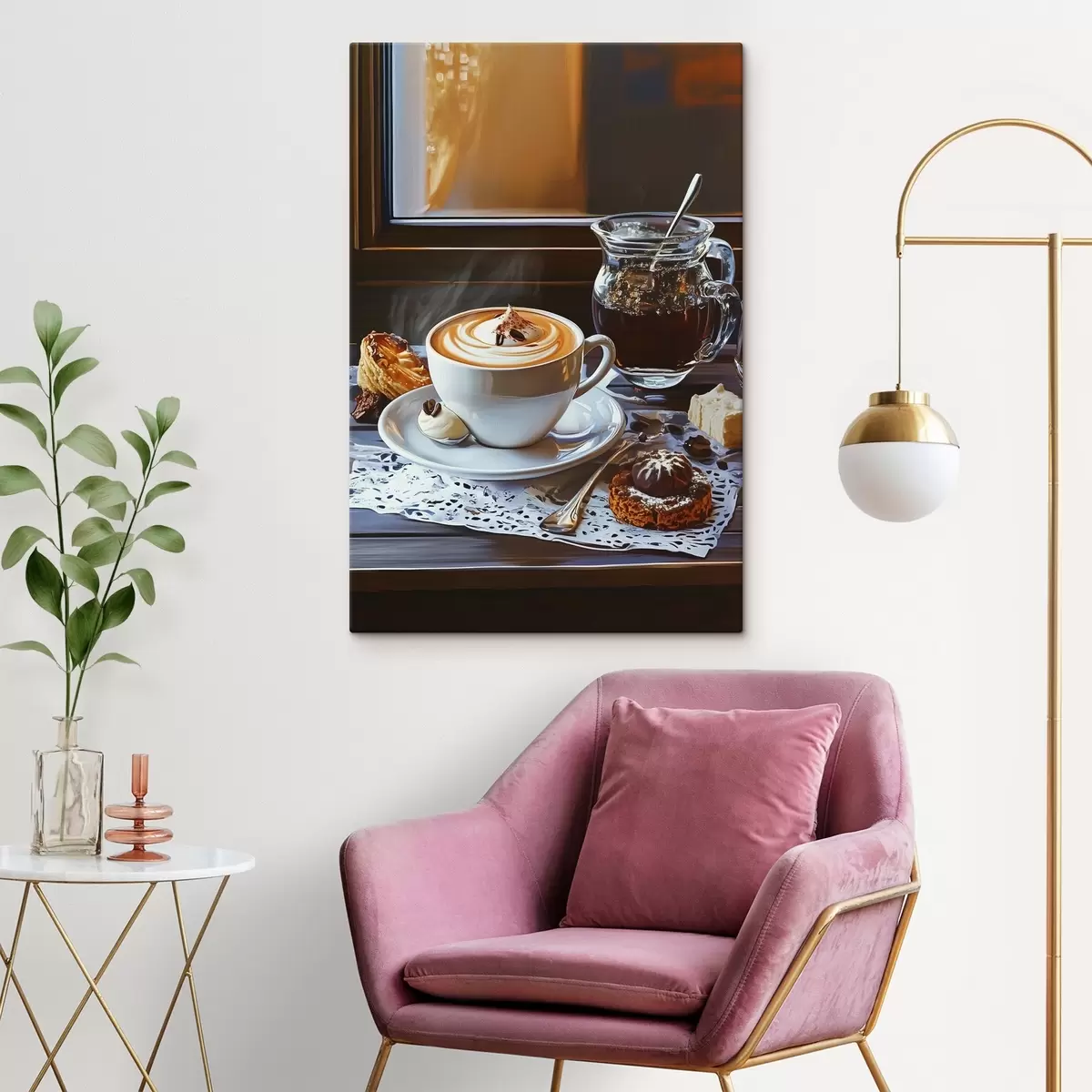 Tablouri Cafea pe masă s44229