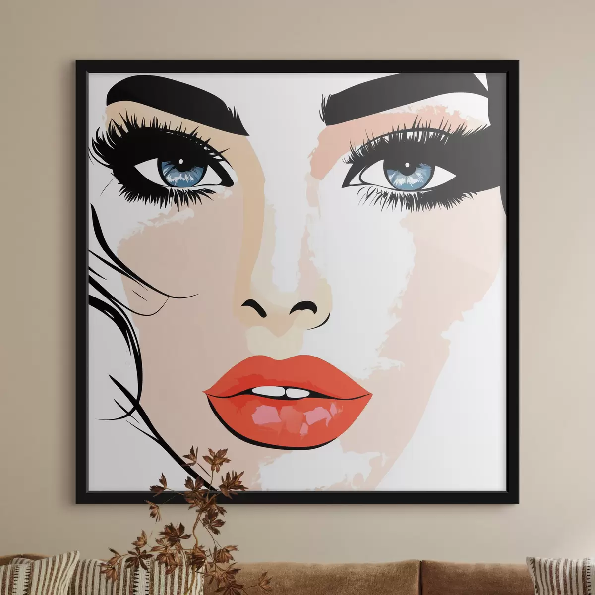 Poster Portret de fată f44218