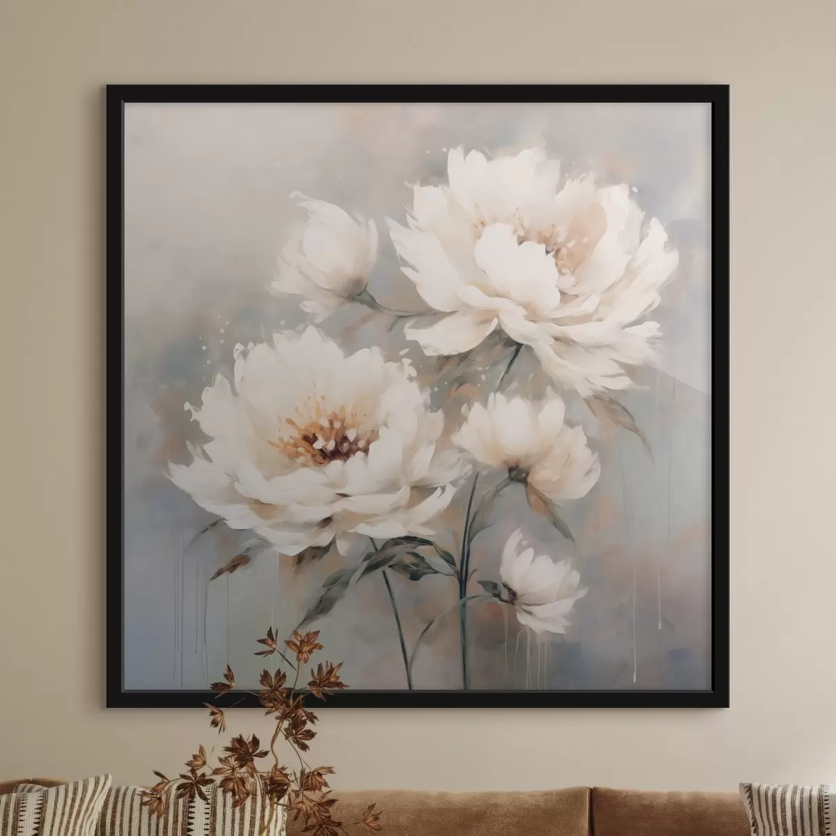 Poster Peonii aerisite în nuanțe pastelate f43898