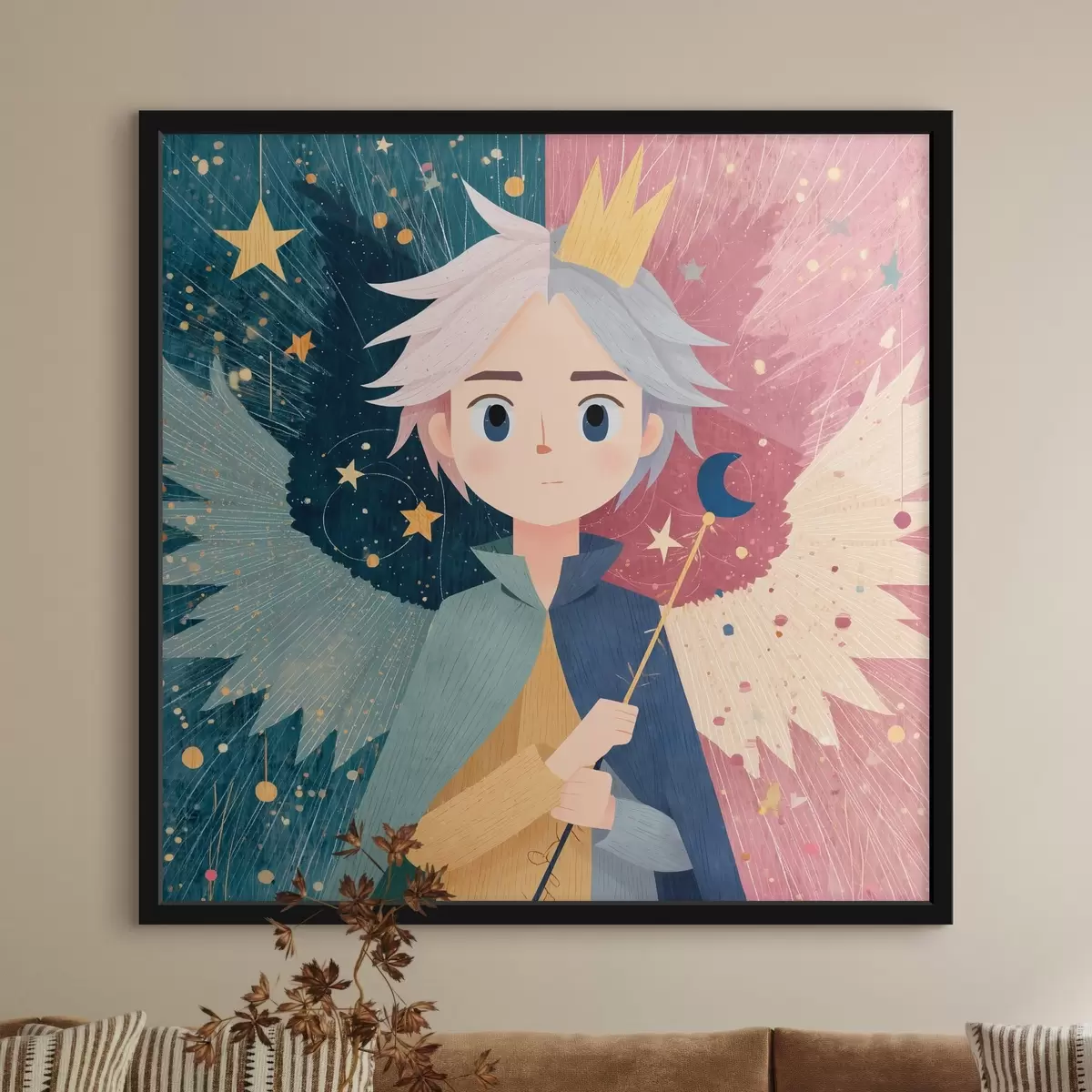 Poster Dualitate în stilul fanteziei f44245