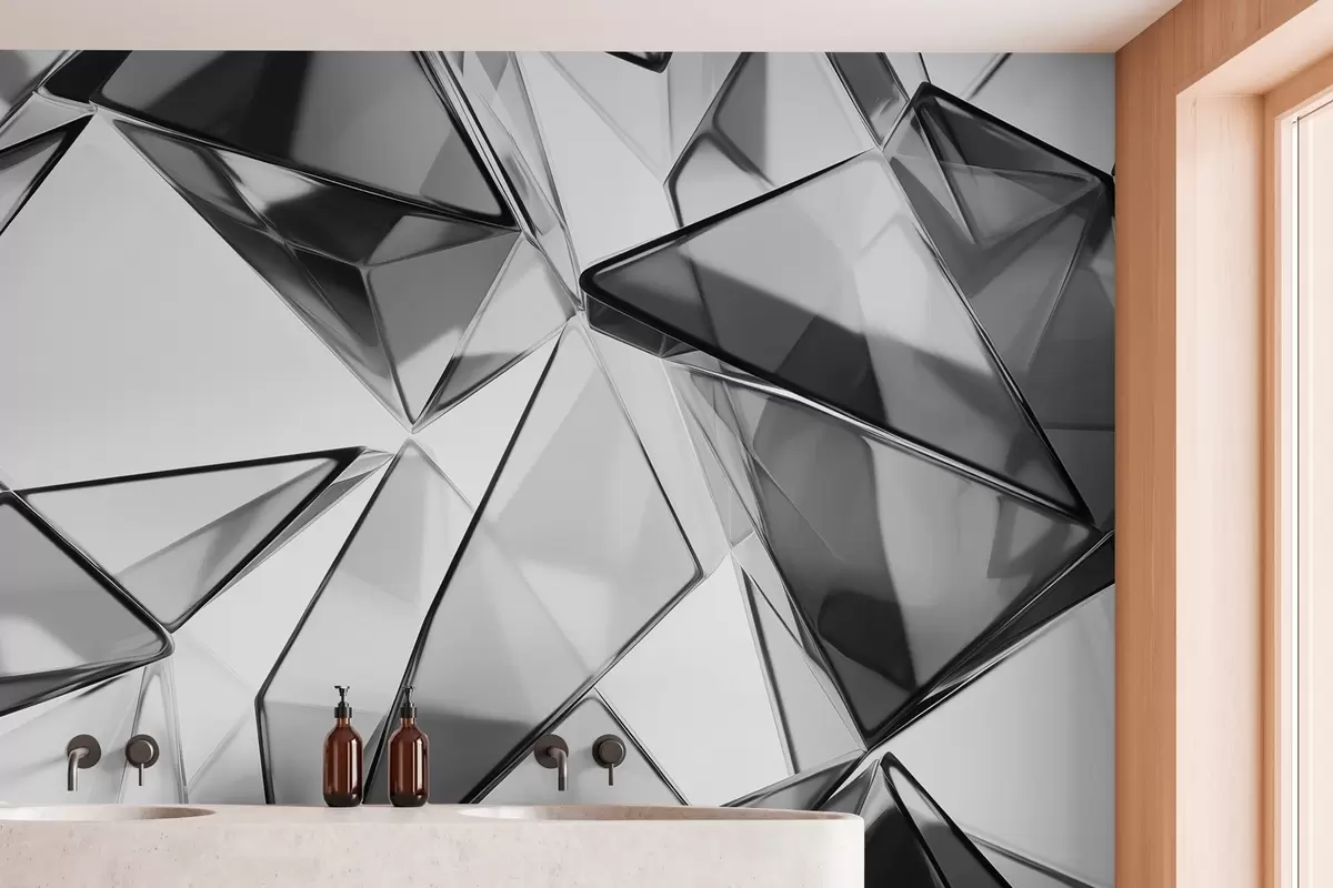 fototapet Abstracție prismatică w03903