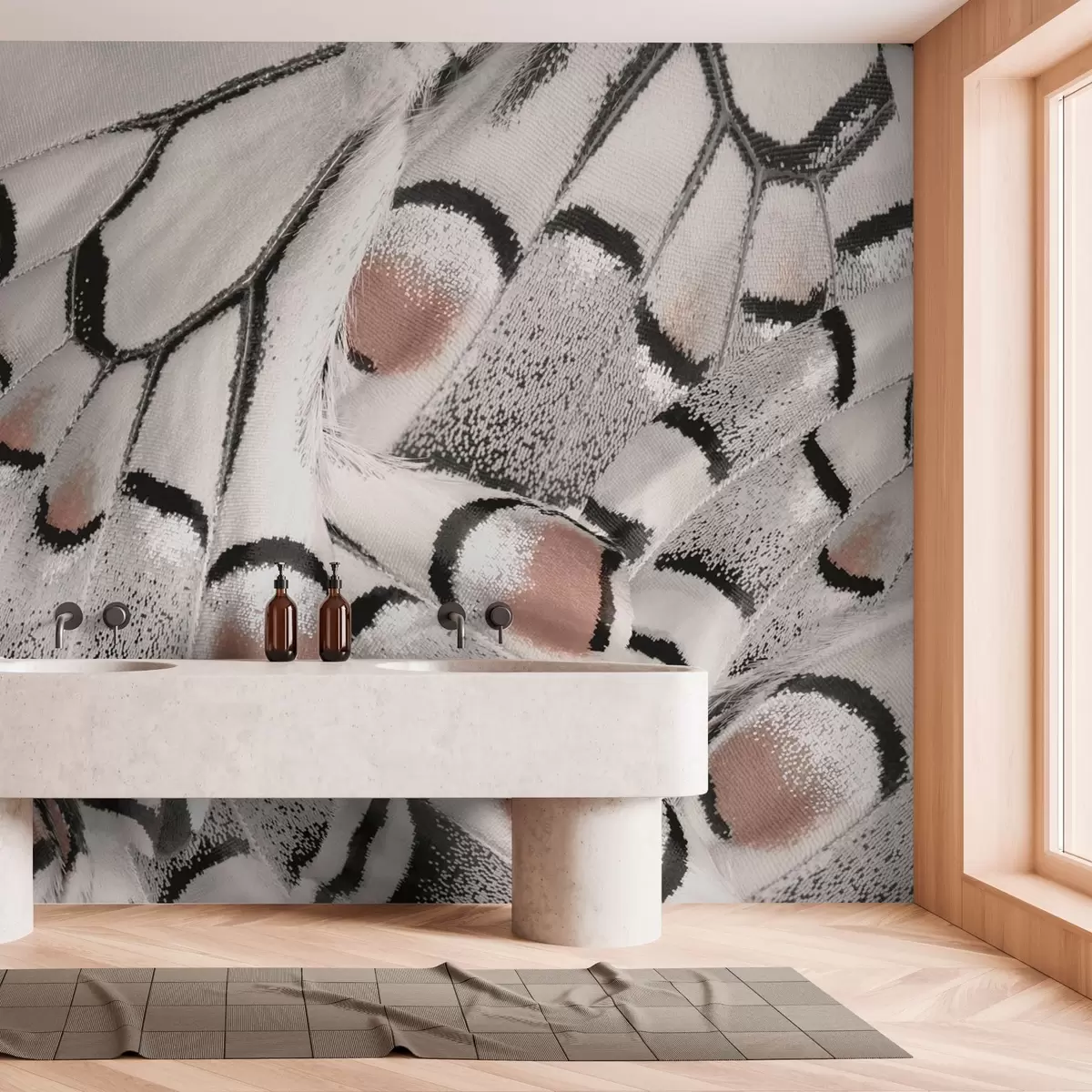 fototapet Model abstract w03906