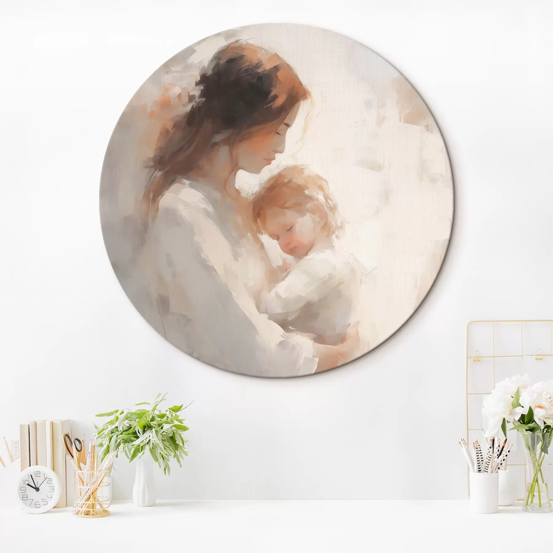 Tablouri Fată cu un copil r44285