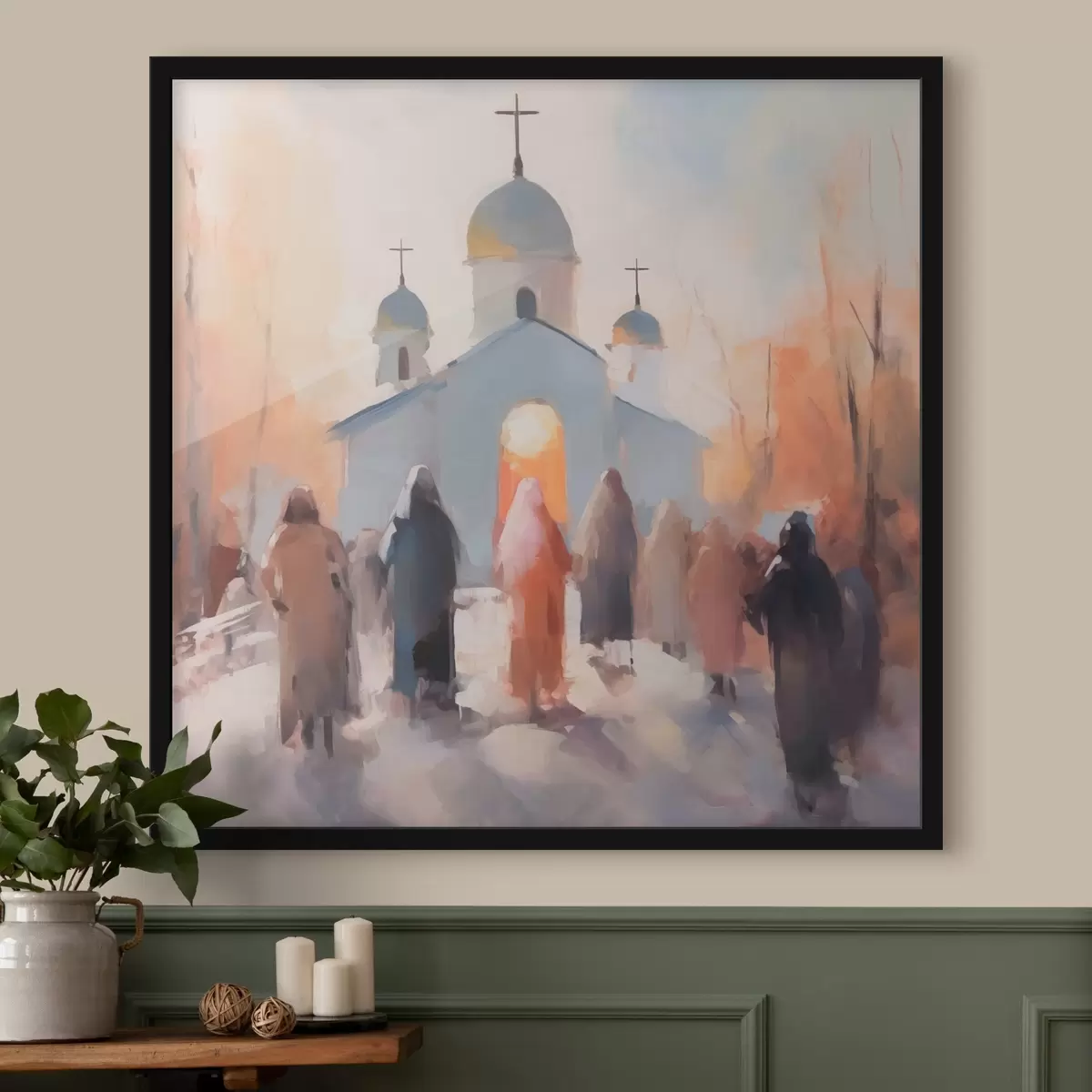 Poster Biserica f44286