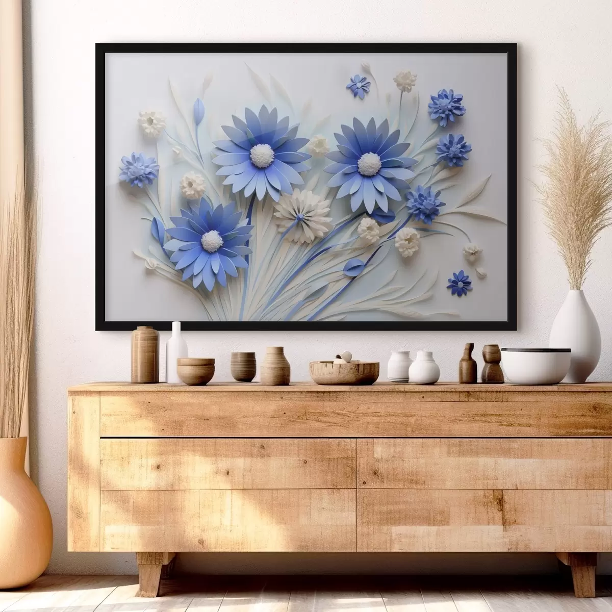 Poster Flori albastre f44294