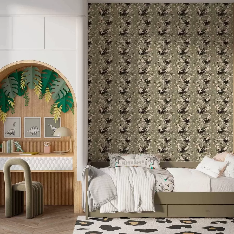 fototapet Dalmațieni pe un fundal de măsline a00122