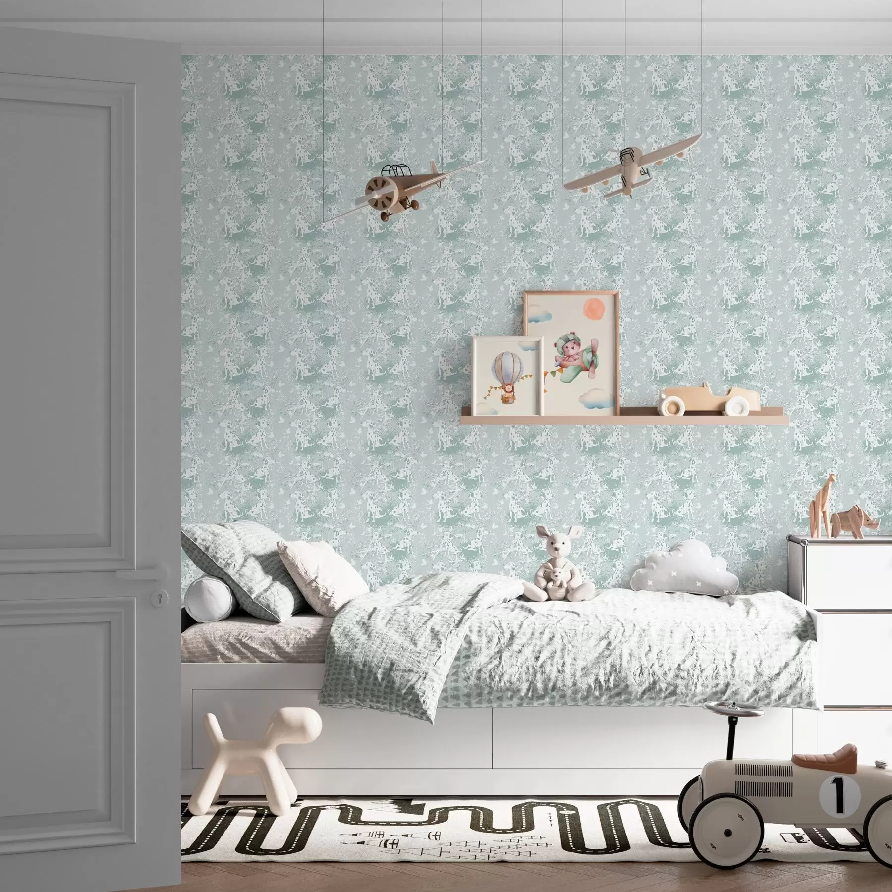 fototapet Dalmațieni veseli a00122v2