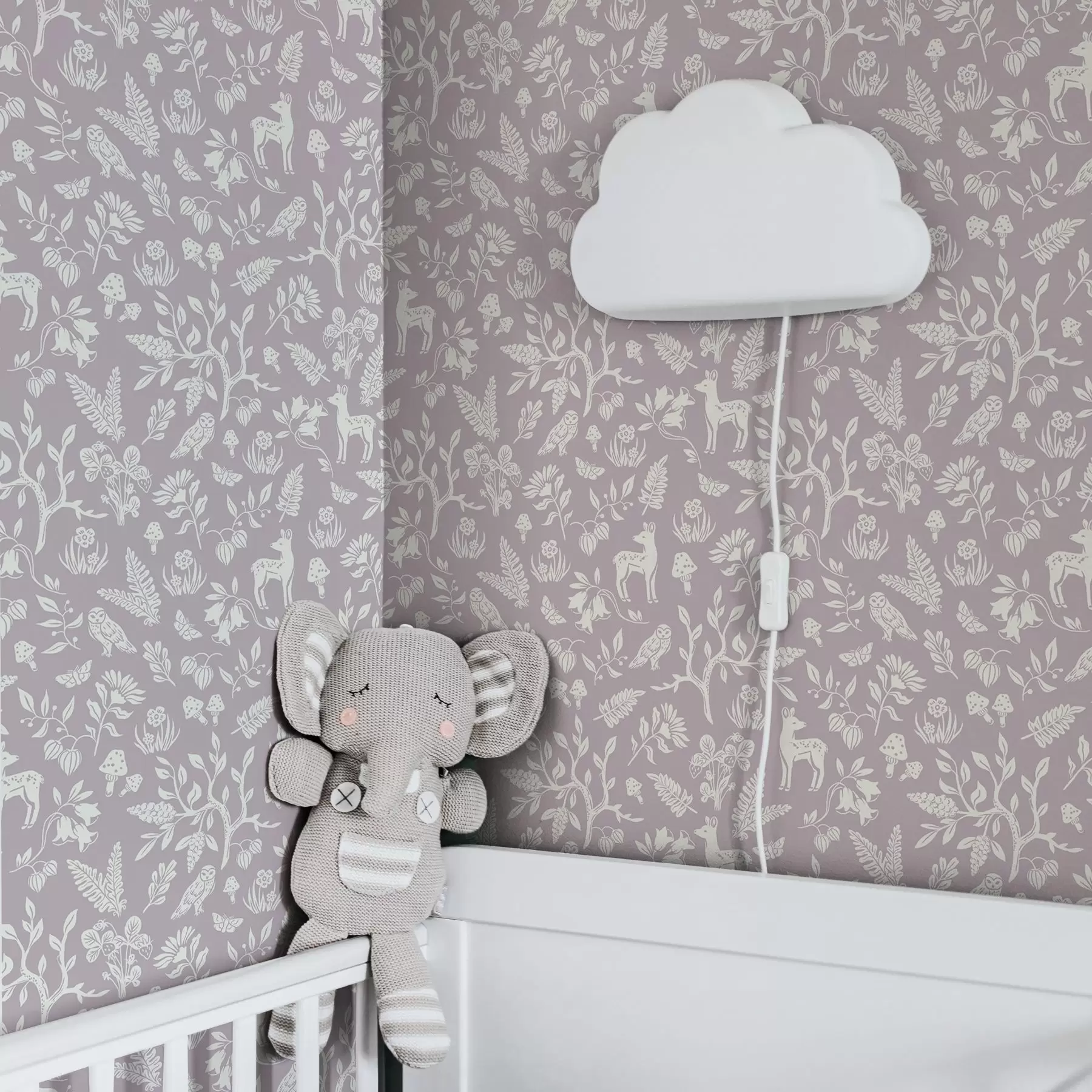 fototapet Scandinav mini animale cu plante a00149v1