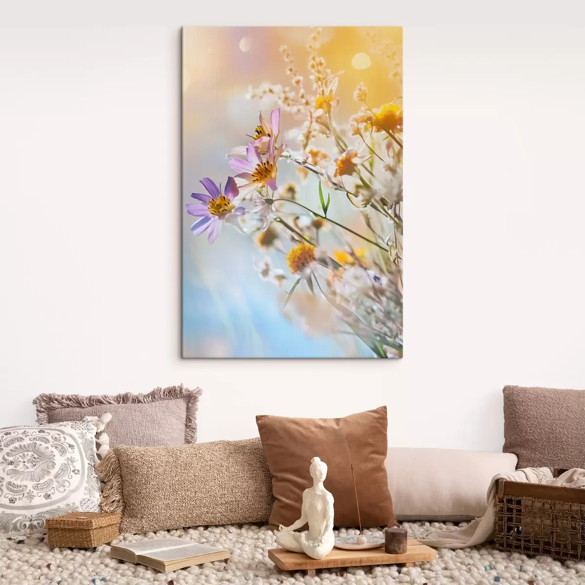 Tablouri Flori sălbatice pe un fundal luminos s44314