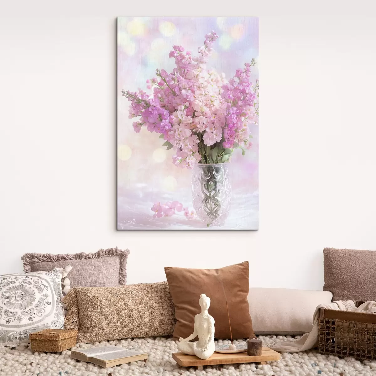 Tablouri Buchet roz într-o vază s44315