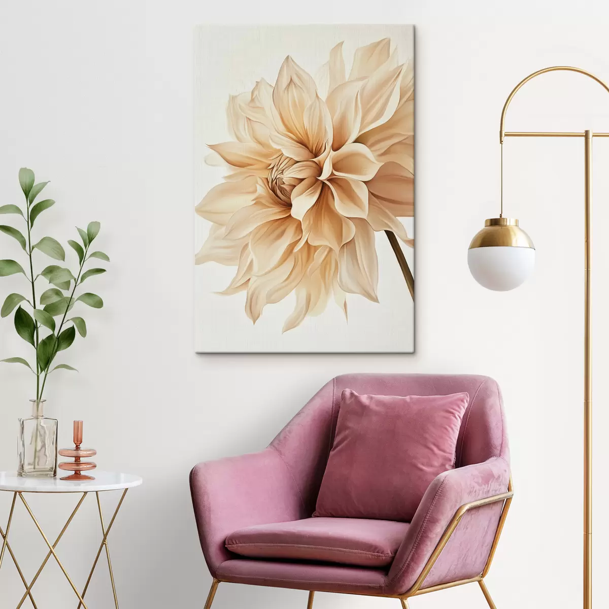 Tablouri Floare mare luxuriantă s44317