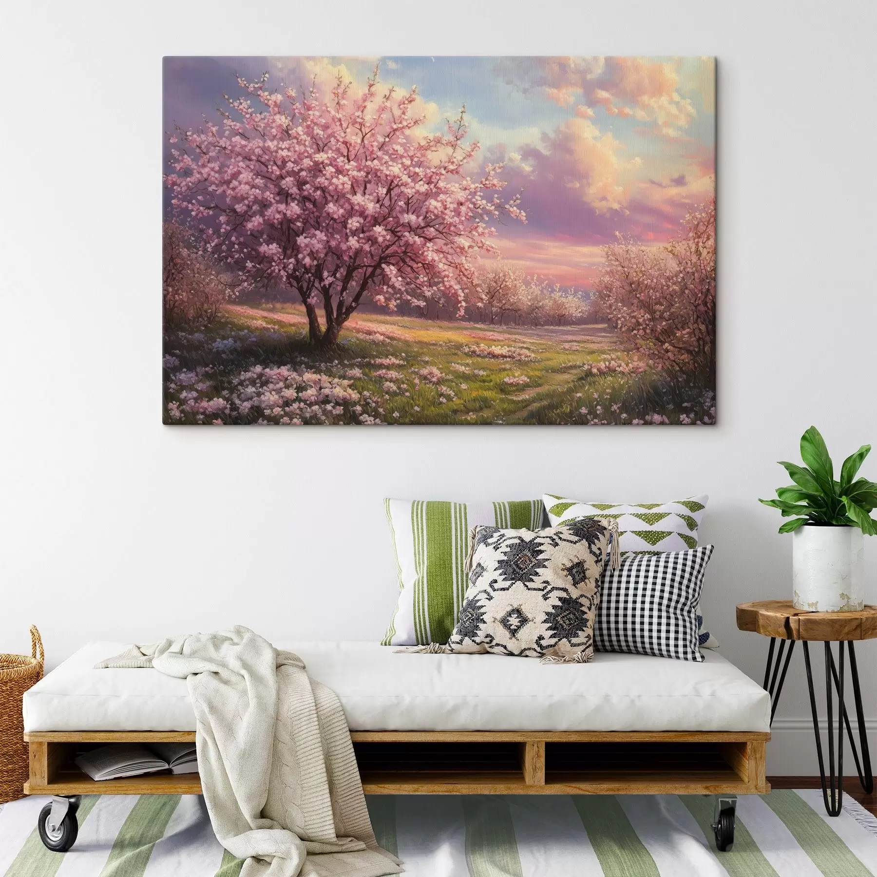 Tablouri Copaci roz înfloriți s44324